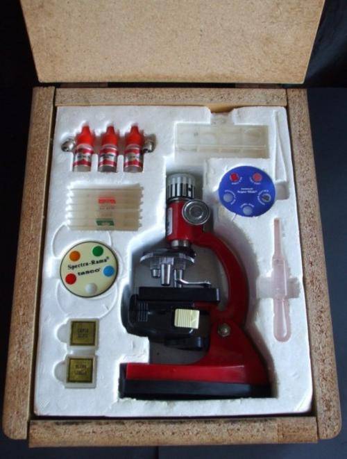 Microscopes TASCO SUPER LIGHT MICROSCOPE, INCLUDES ACCESSORIES